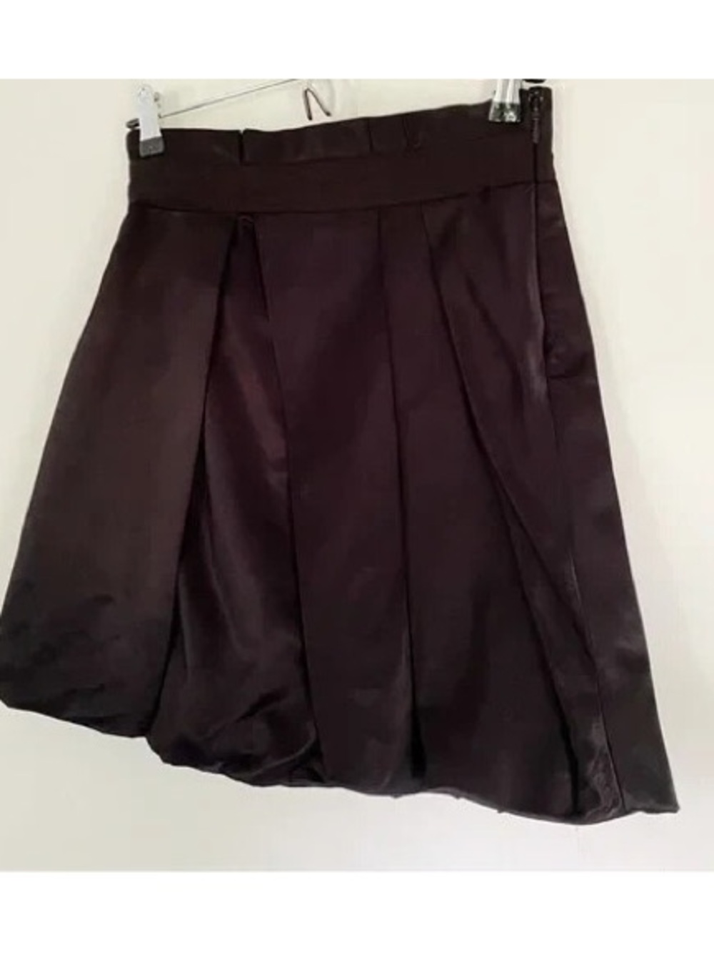 CLUB MONACO Black Pleated A-Line Women’s Skirt Size 8
